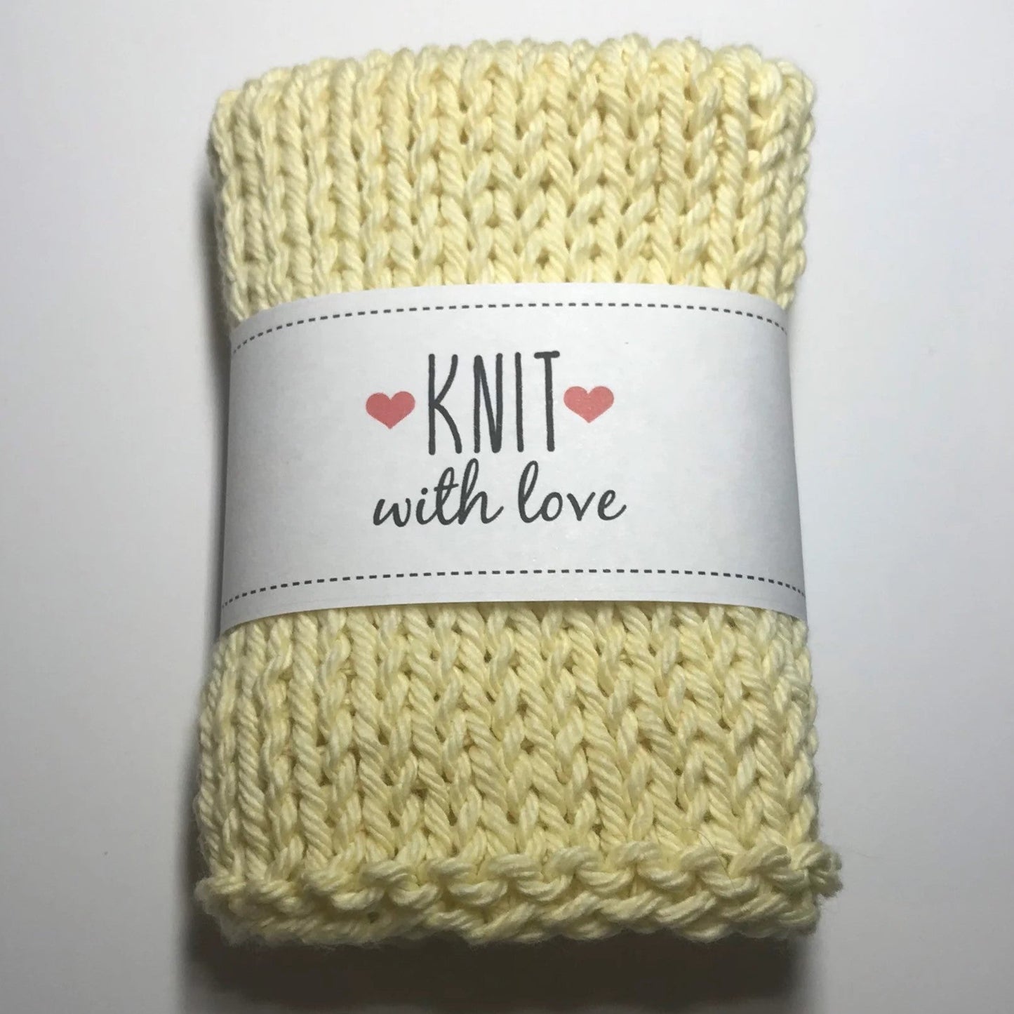 DISHCLOTH- PALE YELLOW