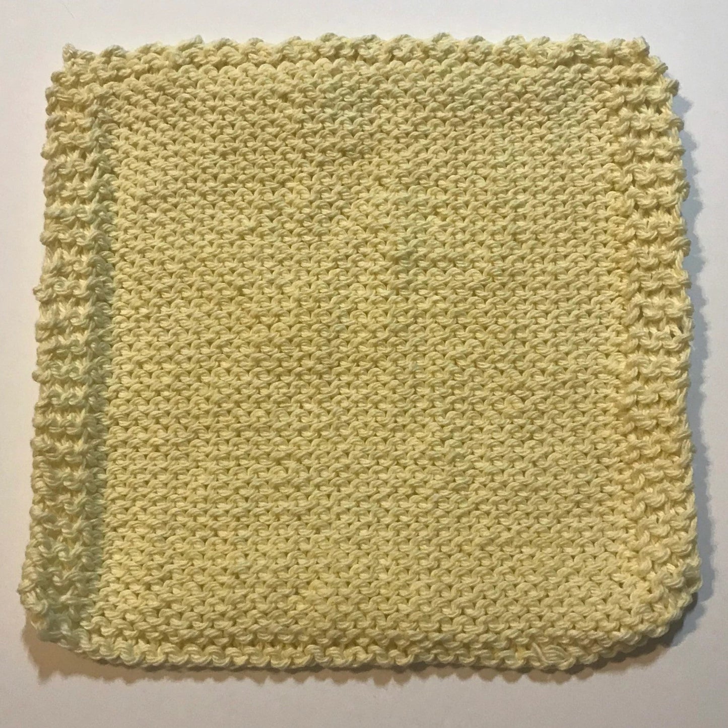 DISHCLOTH- PALE YELLOW