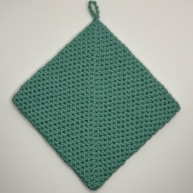 POTHOLDER- SEAFOAM
