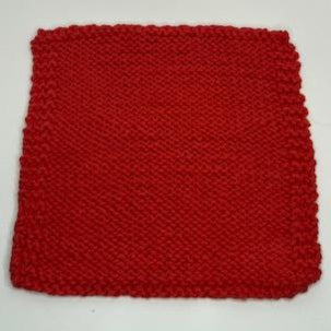 DISHCLOTH- RED