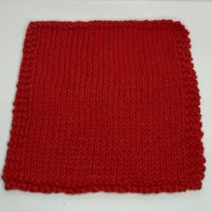 DISHCLOTH- RED