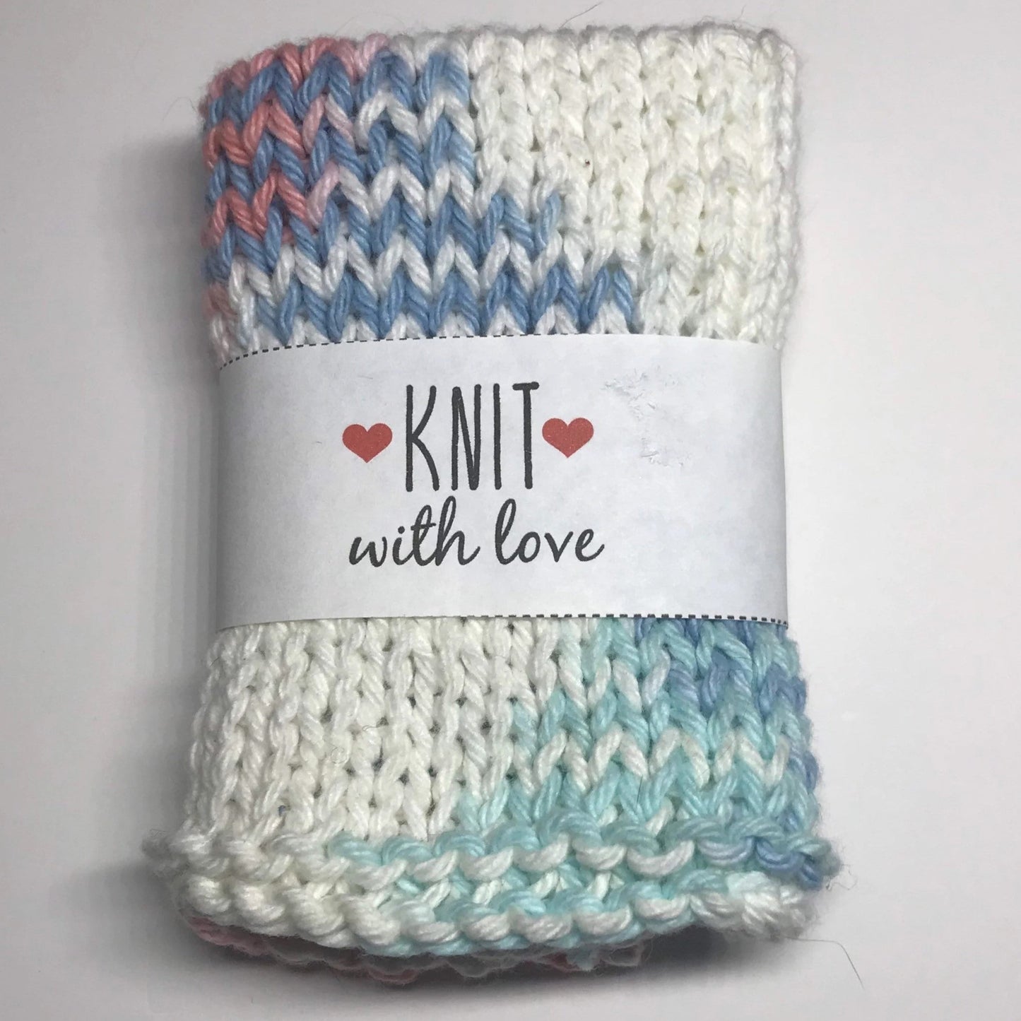 DISHCLOTH- SHADED PASTELS