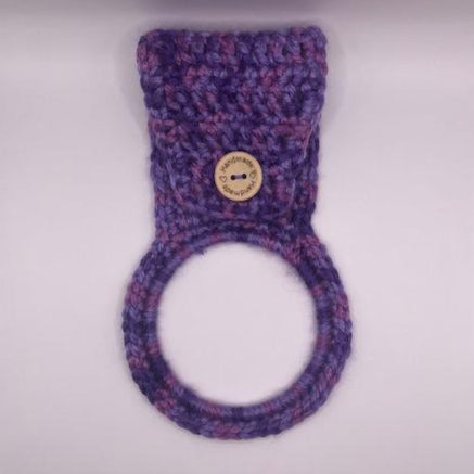 SHADES OF PURPLE TOWEL HANGER