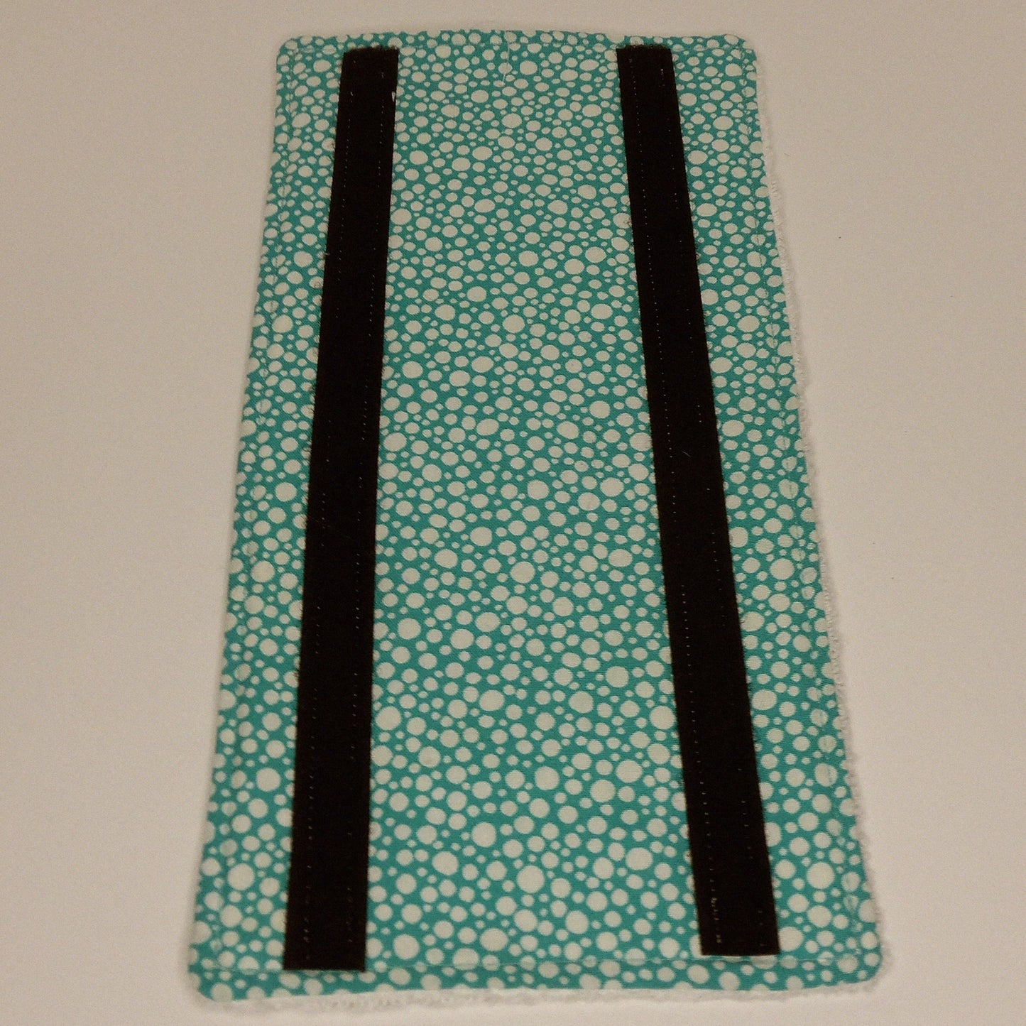 WET MOP PAD- TEAL DOT