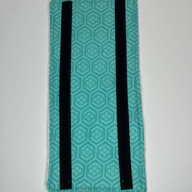 WET MOP PAD- TEAL HEXAGON