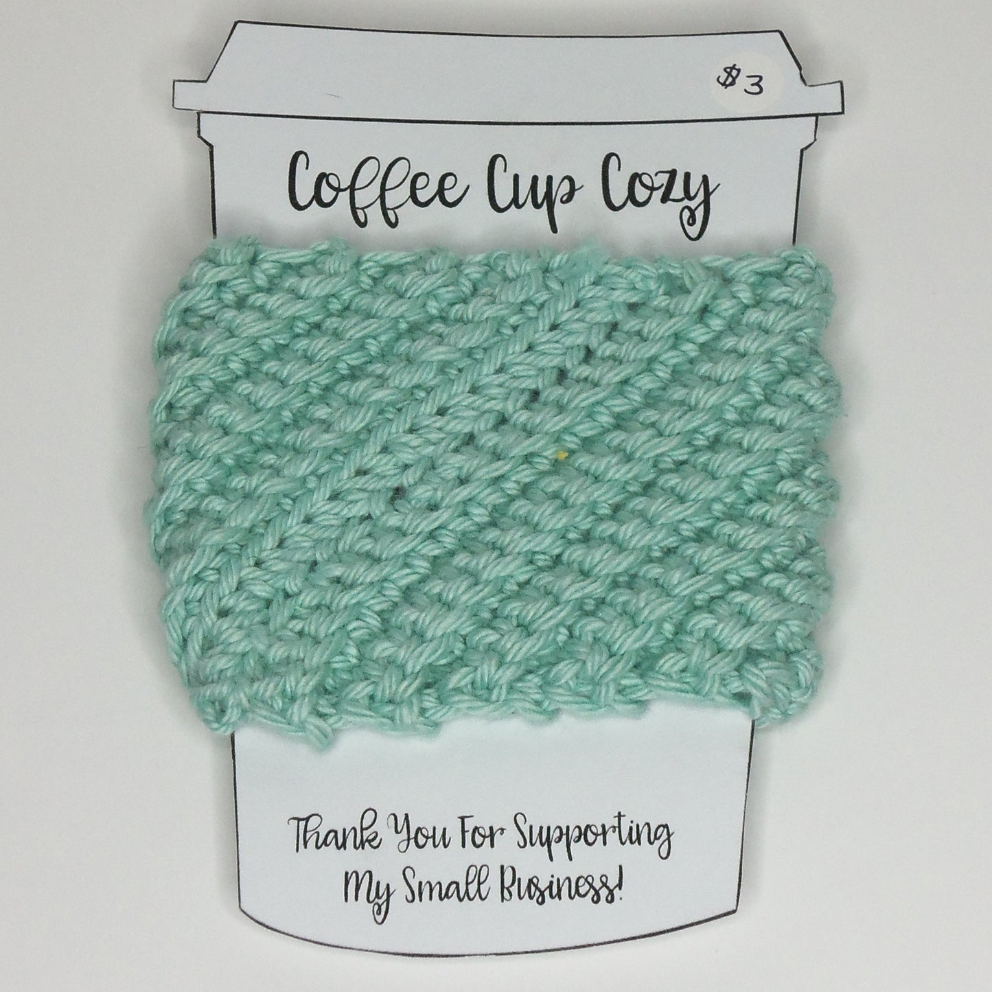 COFFEE COZY- SEAFOAM