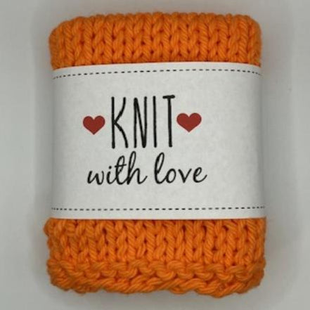 DISHCLOTH- ORANGE