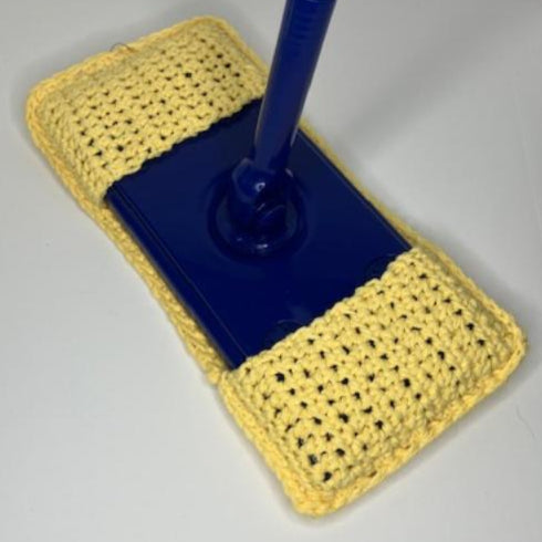 REUSABLE DUST MOP COVER- YELLOW