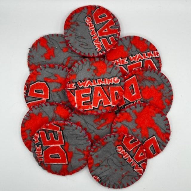 REUSABLE COTTON ROUNDS-WALKING DEAD