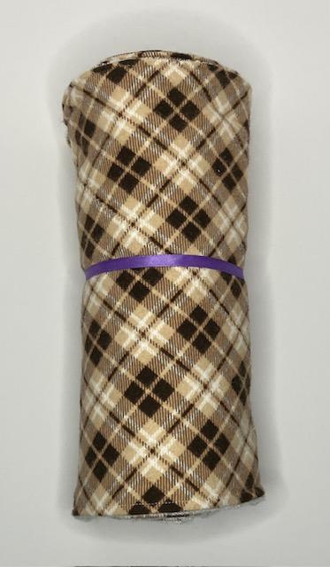 UNPAPER TOWELS- BROWN PLAID