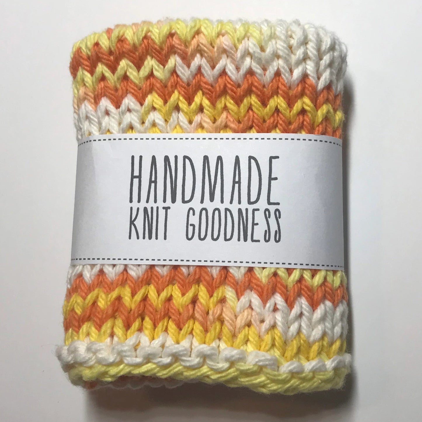 DISHCLOTH- CREAMSICLE