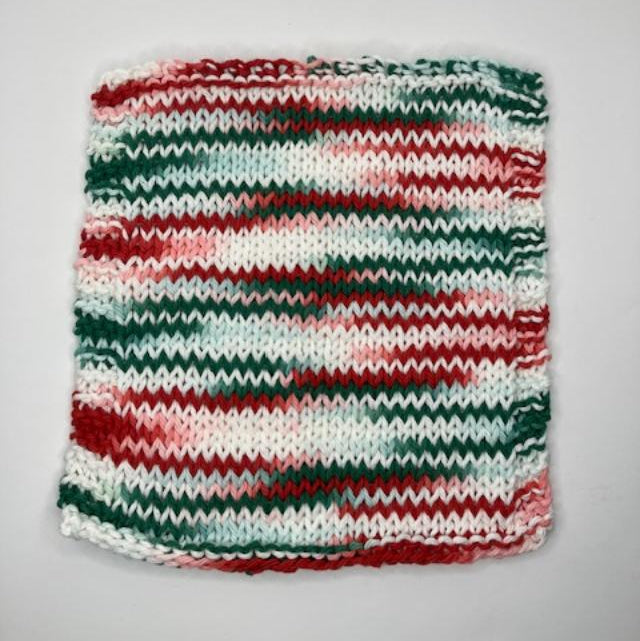 MISTLETOE DISHCLOTH