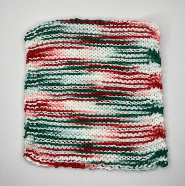 MISTLETOE DISHCLOTH