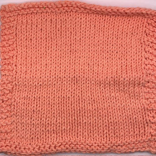 DISHCLOTH- PEACH